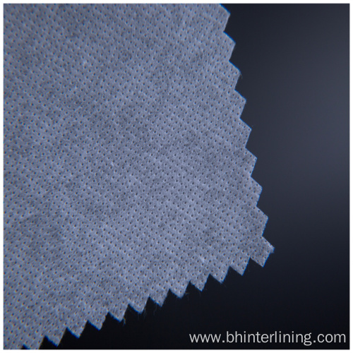 100% polyester PA/PES coating fusible paper interlining